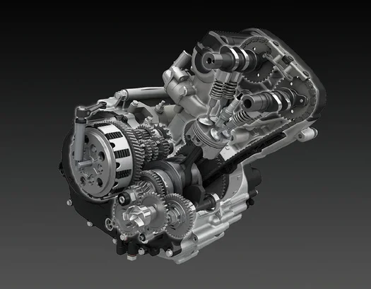 Kompaktan jednocilindrični DOHC