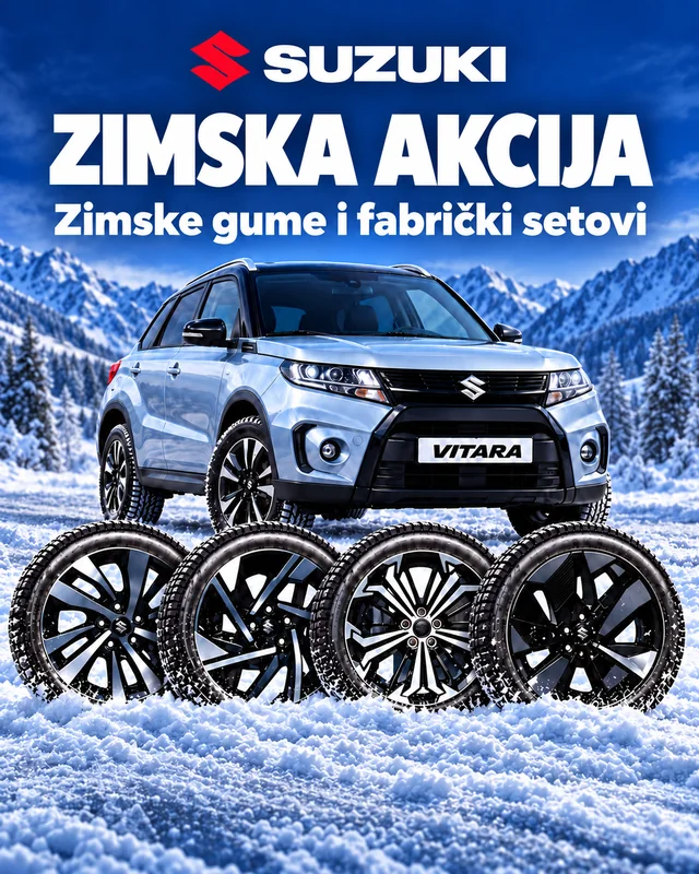 Zimska akcija — zimske gume i fabrički setovi