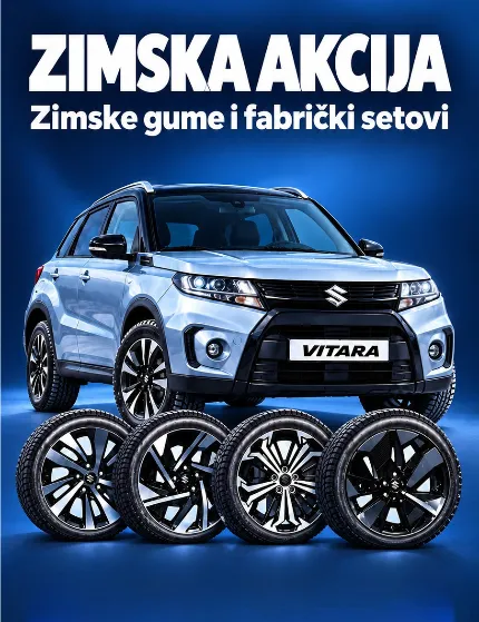 Zimska akcija 2026: zamenite gume na vreme, a čuvanje prepustite nama
