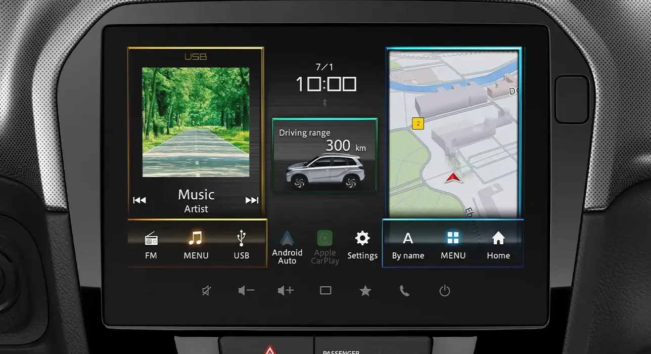 9-inčni multimedijalni ekran