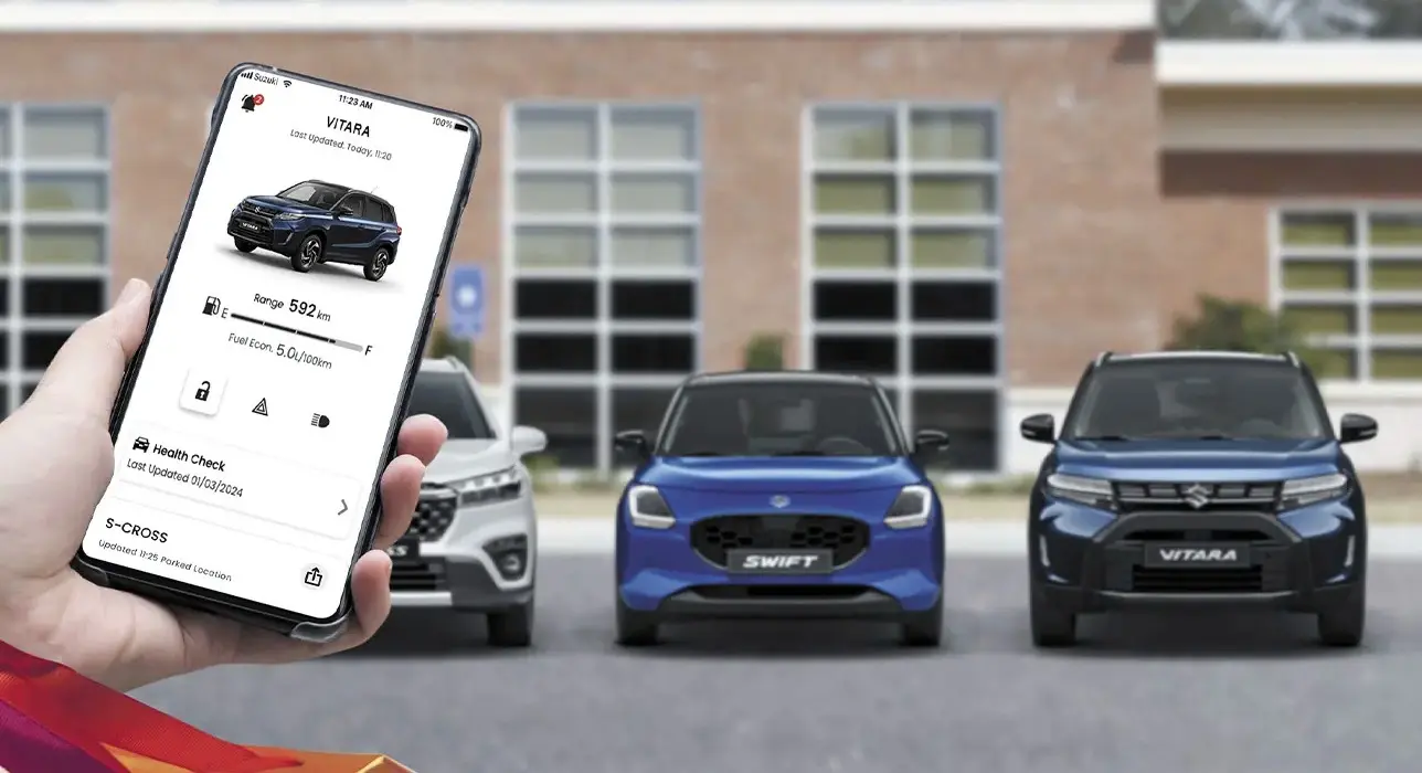 SUZUKI CONNECT Povezivanje i komunikacija